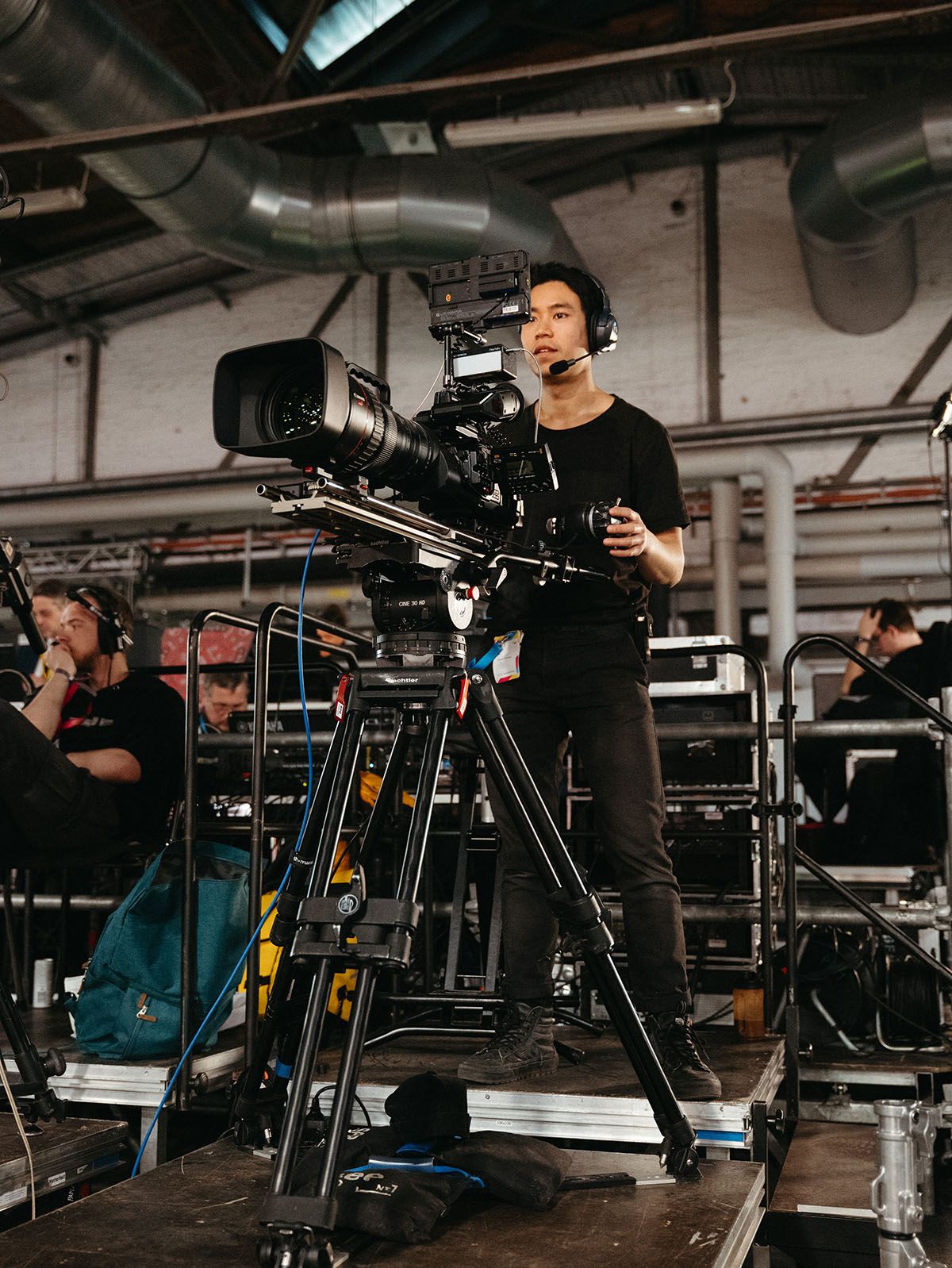 A Visionary Berlin camera operator captures the proceedings of the FDP Federal Party Conference, ensuring comprehensive and professional event coverage.
